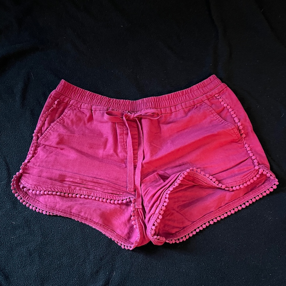 Maroon shorts
